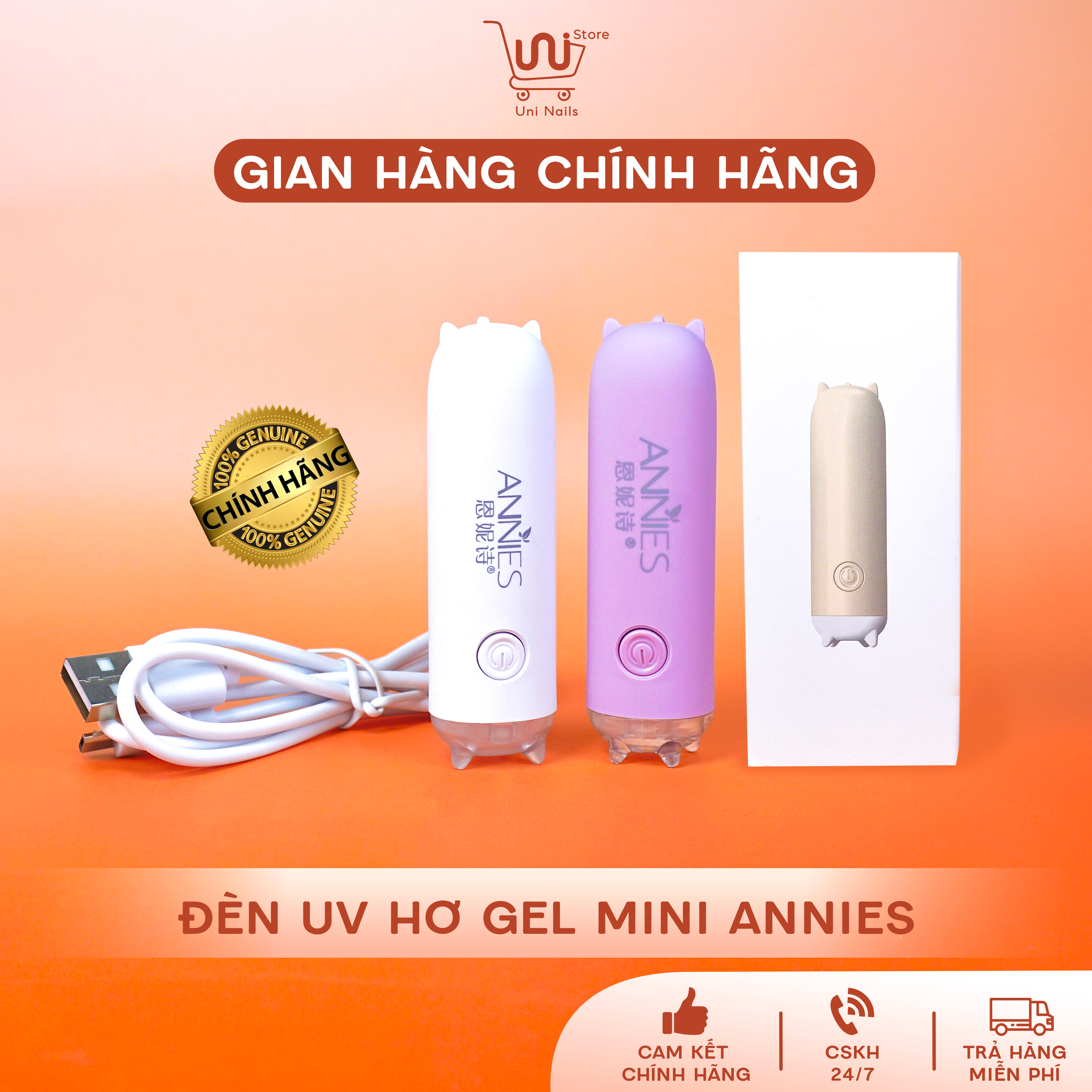 ĐÈN HƠ MINI CẦM TAY ANNIES CHÍNH HÃNG