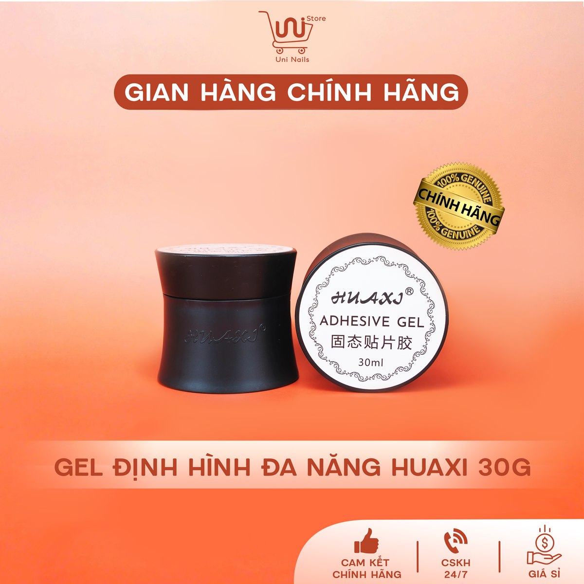 GEL NẶN HUAXI CHÍNH HÃNG - 30g