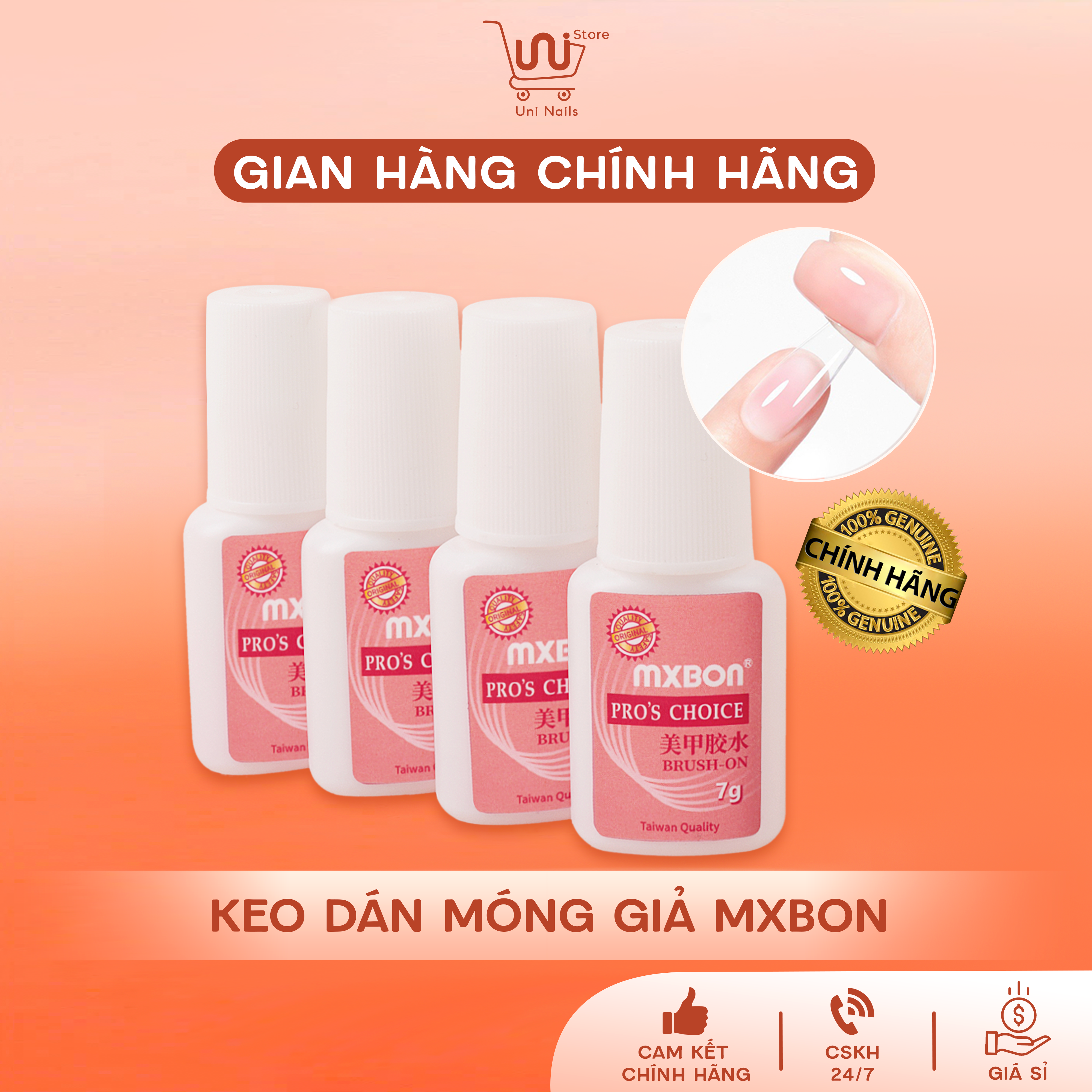 KEO DÁN MÓNG GIẢ MXBON CHÍNH HÃNG