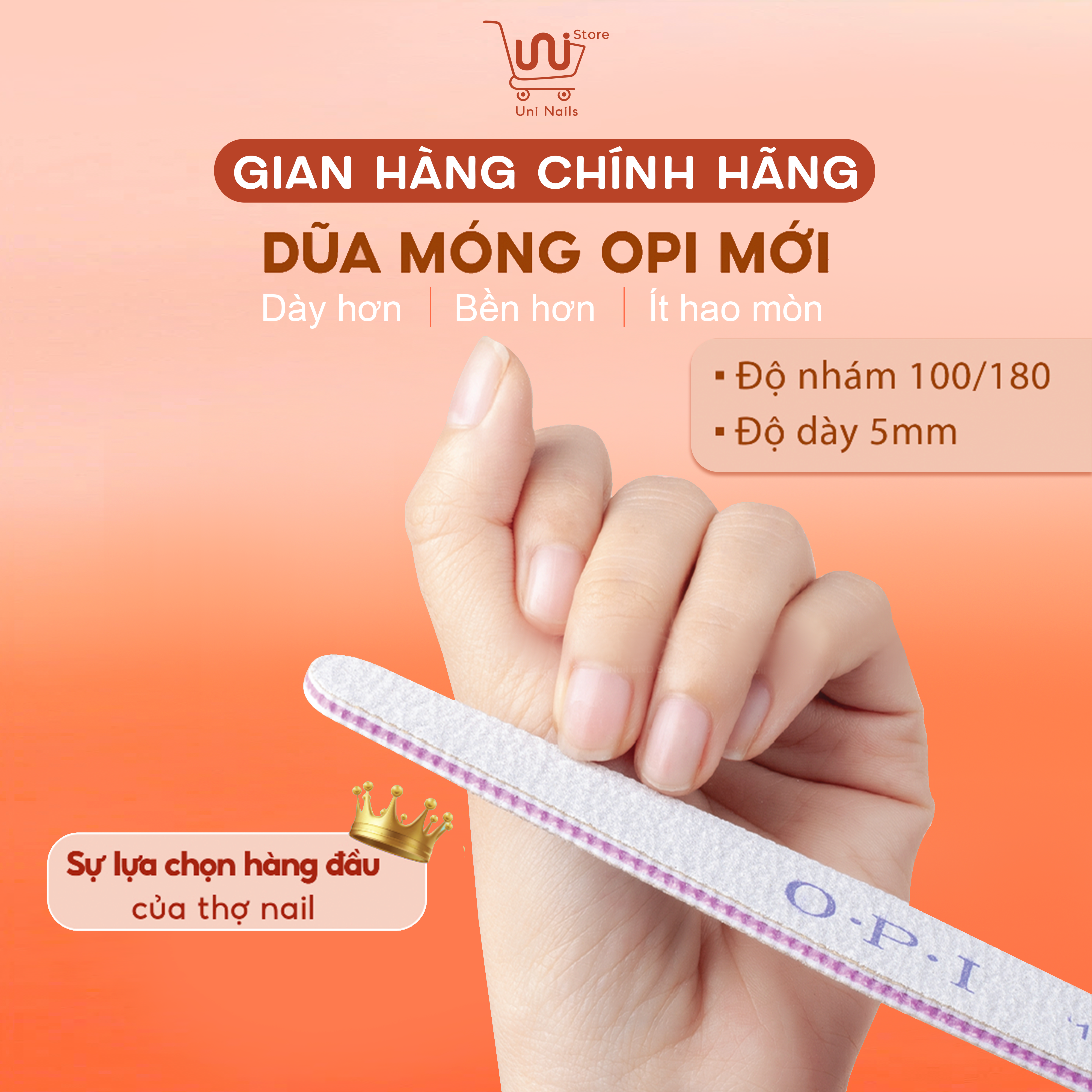 DŨA MÓNG OPI LOẠI DÀY